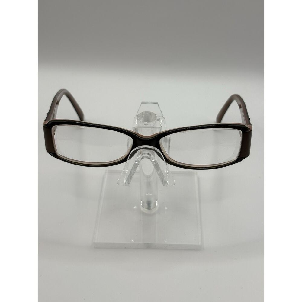 Jennifer Lopez Rectangular Glasses Brown Women 13… - image 6